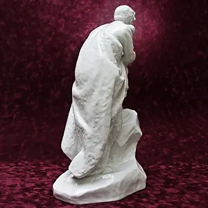 Редкость! Авторская Фарфоровая статуэтка «Лермонтов на скале», СССР ЛФЗ.