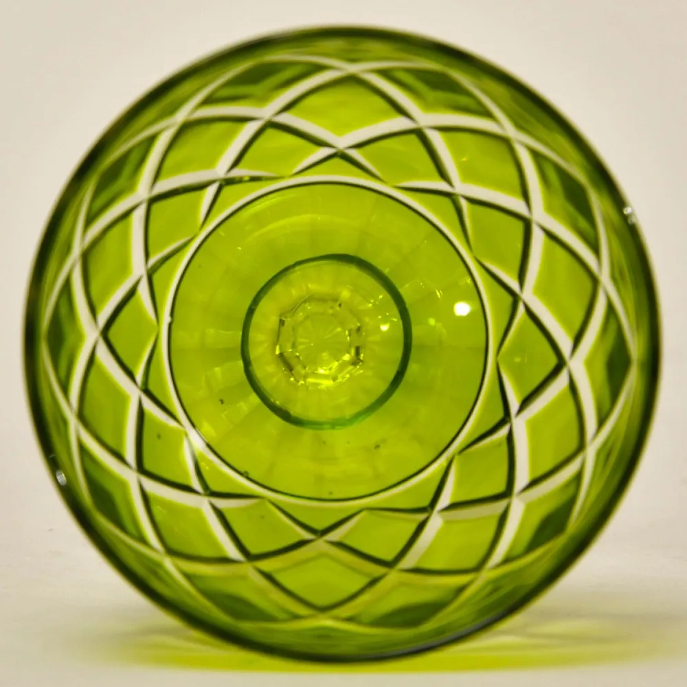 Редкость! Набор Хрустальных Бокалов, Val Saint Lambert, Бельгия середина ХХ века.