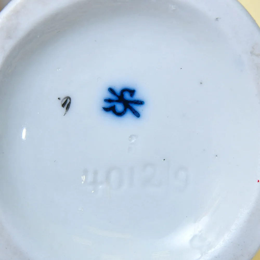 Редкая! Коллекционая Фарфоровая Статуэтка «Обезьяна - Дирижер» Scheibe-Alsbach Германия 50 гг.