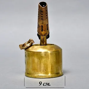 Винтажная Бензиновая Горелка - Паяльная Латунная Лампа, BARTHEL Германия -50 гг. 