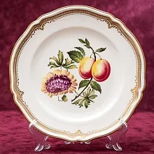 Коллекционная Тарелка - Блюдо «Хризантемы и Сливы» Фарфор, SPODE Англия 70-е годы ХХ века..