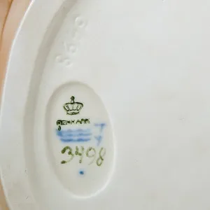 Антикварное Блюдо для морепродуктов «РАК», Фарфор Royal Copenhagen Дания, 1923 год.