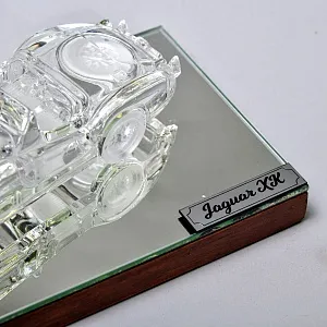 Коллекционная Хрустальная Модель «Автомобиль - Jaguar XK» Spiegelau Crystal Германия. 