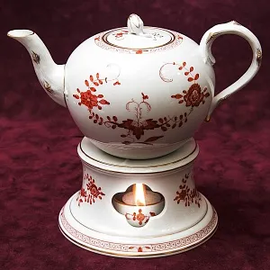 Чайный Сервиз «Индийский цветок» на 6-ть персон Фарфор MEISSEN / МЕЙСЕН Германия.