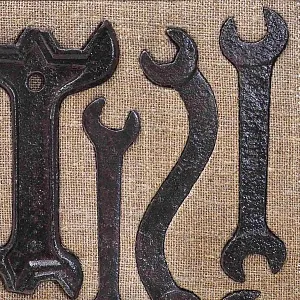 Коллекционное Панно - Картина «Старинные Антикварные Инструменты», Россия XIX век.