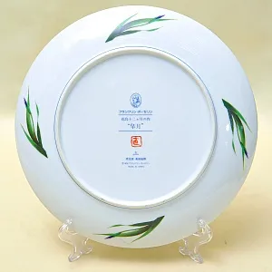 Коллекционная Тарелка - Блюдо «Март» - «Утки - Мандаринки и Ирисы» Фарфор, Franklin Mint Япония, 1979 год.