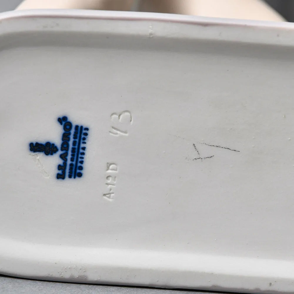 Парные Фарфоровые статуэтки «Теннисистка и Теннисист», Lladro Испания, 1982 - 1987 годы. 