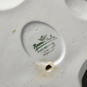 Антикварная Фарфоровая статуэтка «Девушка с бубном», Rosenthal Германия, 1912 - 1914 годы. 