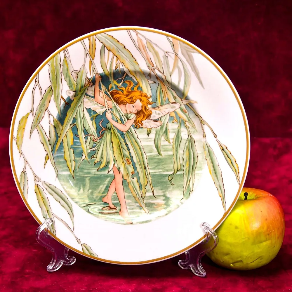 Коллекционная Фарфоровая Тарелка «Фея Ивы», Heinrich Villeroy&Boch Германия -80 гг.