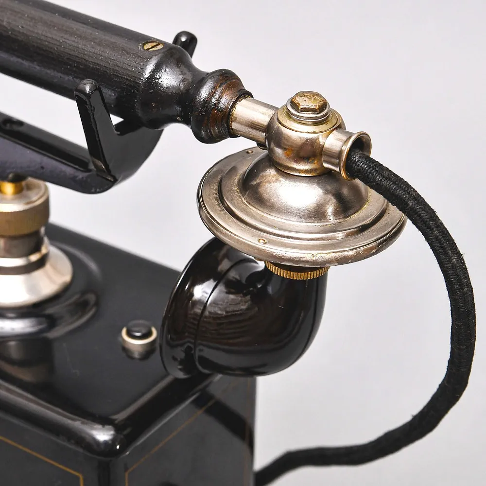 Старинный Настольный Телефонный аппарат - Телефон «JYDSK - Telefon Aktieselskab», Дания -1908 год.