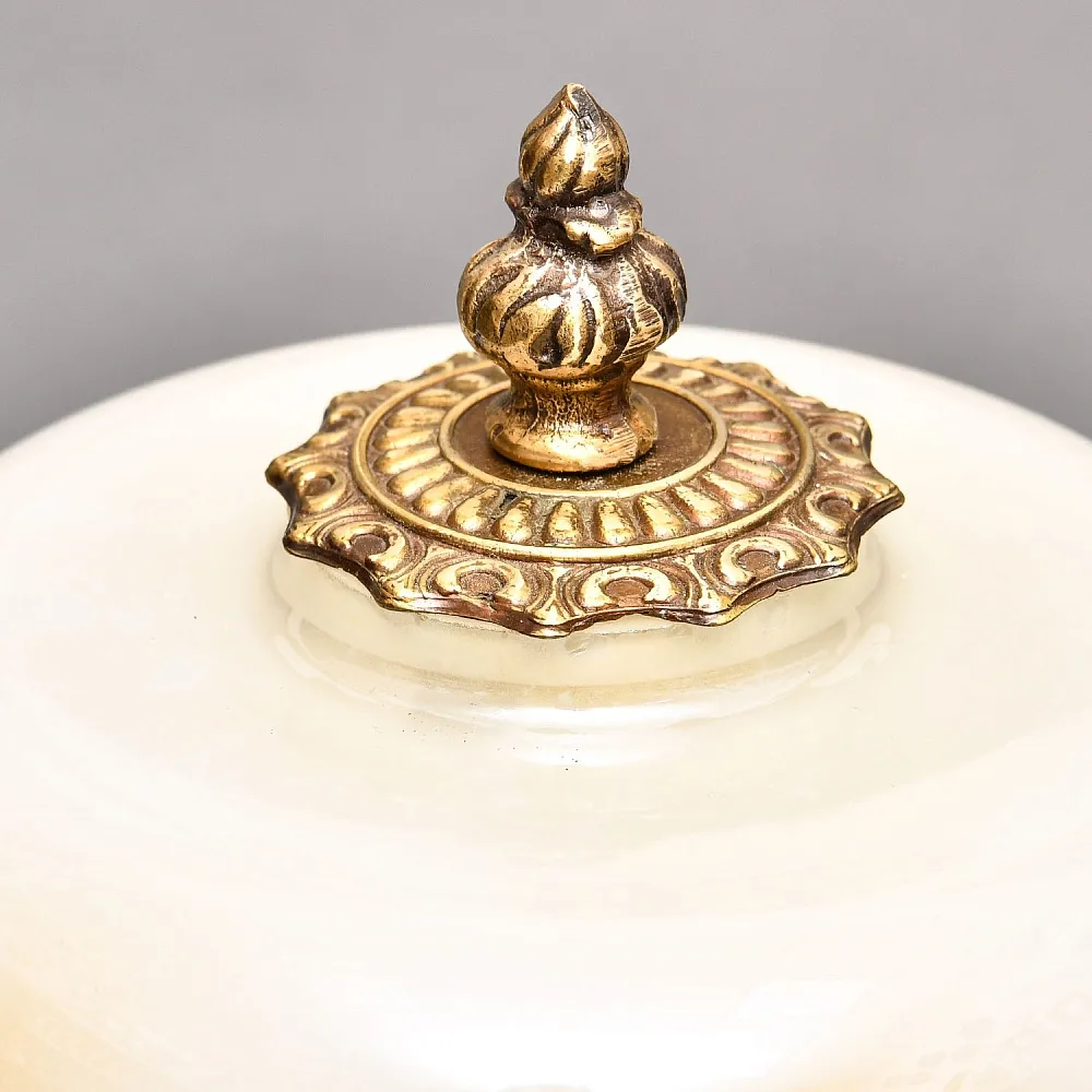 Винтажная Электрическая Настольная Кабинетная Лампа - Светильник, бронза СССР 70 -е гг. 