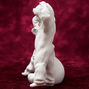 Коллекционная Авторская Статуэтка «Три Медведя» из серии «Детский Утренник», фарфор ИФЗ, Россия.