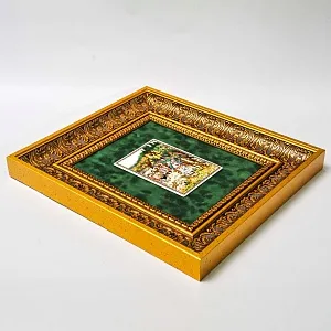 Картина - Панно - Фарфоровая Плакетка «Борис Годунов - На границе», Villeroy&Boch. Германия -1982 год.