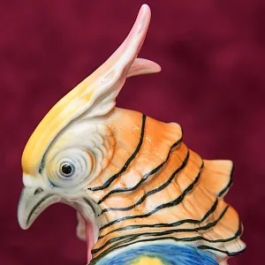 Фарфоровая статуэтка «Пара Птиц - Золотой Фазан», Карл Энс / Karl Ens,  Германия, 50-е гг.