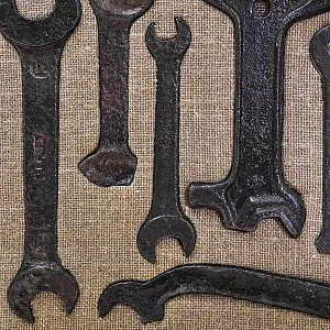 Коллекционное Панно - Картина «Старинные Антикварные Инструменты», Россия XIX век.