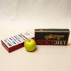 Памятный Сувенирый Набор - Хозяйственные Спички «50 лет - ЗиЛ», СССР - 1966 год.