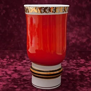 Коллекционная Фарфоровая Ваза «Орден Победа», Довбышевский ФЗ СССР, 70-е гг. ХХ века.