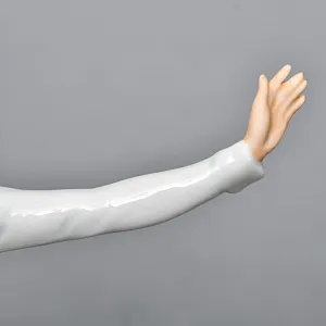 Коллекционная Фарфоровая статуэтка «Девушка фигуристка», Schau Bach Kunst Германия, 1953 - 1962 годы.