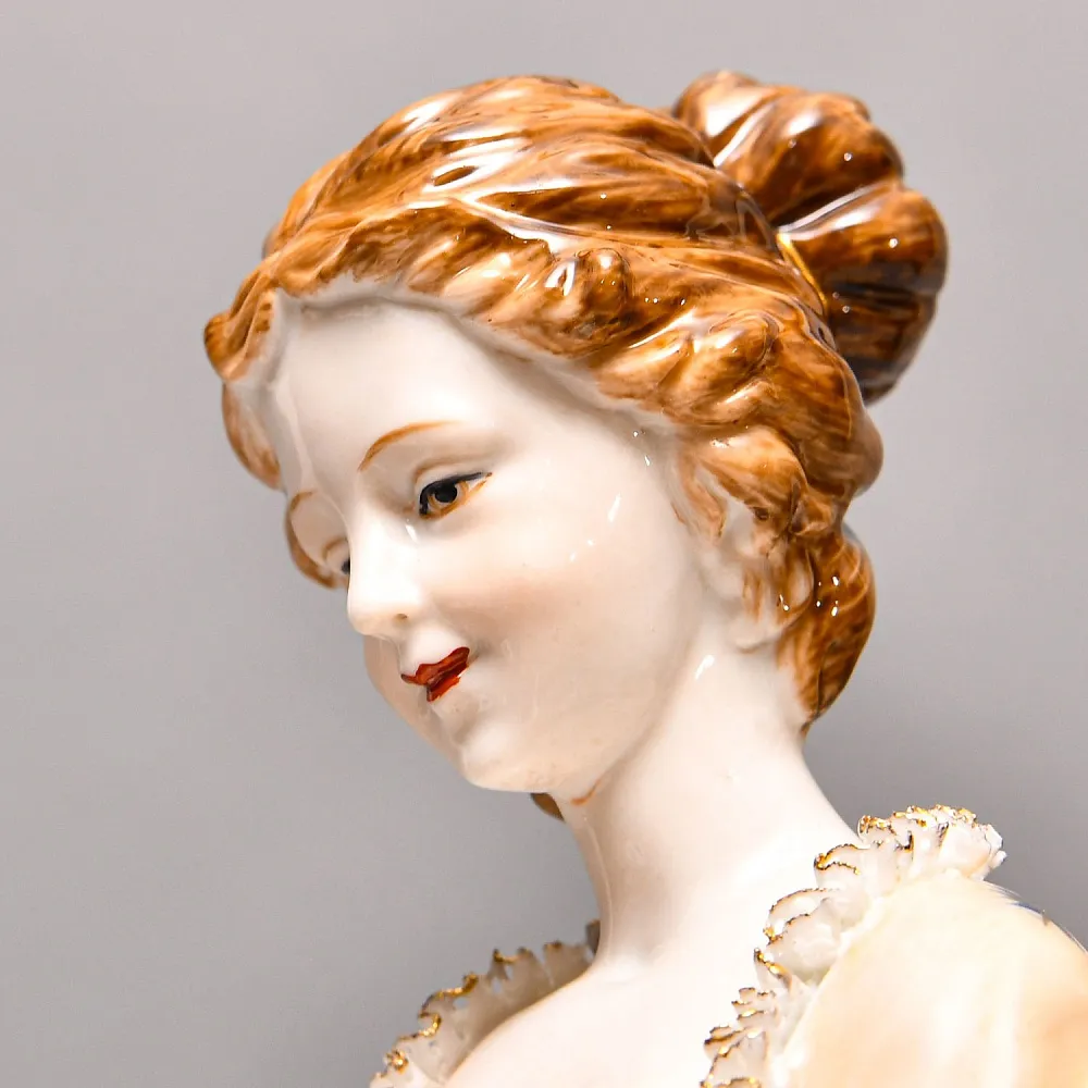 Коллекционная Фарфоровая Статуэтка «Материнство. Мать и Дитя», SANDIZELL PORCELAIN Германия.