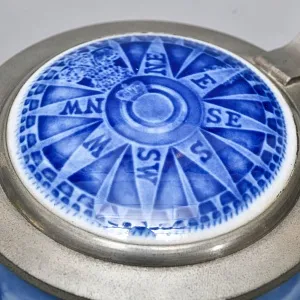 Коллекционная Пивная Кружка «Спуск Корабля на воду», фарфор, Berlin Design Германия -1980 год.