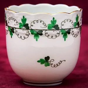 Классический Кофейный Сервиз PERSIL на 6 персон, 16 предметов. Фарфор HEREND, Венгрия.