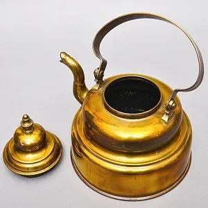 Винтажный Латунный Чайник на 3 литра. Германия середина ХХ века.