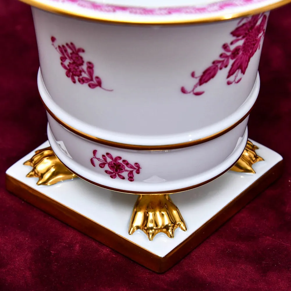 Фарфоровая Вазочка - Орешница «APPONYI PURPUR», HEREND Венгрия.