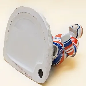 Авторская Коллекционная Фарфоровая Статуэтка «Вратарь - Хоккей - Спорт» Россия. 