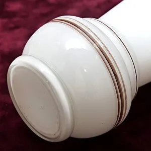 Агитационная Стеклянная Ваза «ВСХВ - Главный Павильон», Завод «Красный Май» СССР -1954 год.