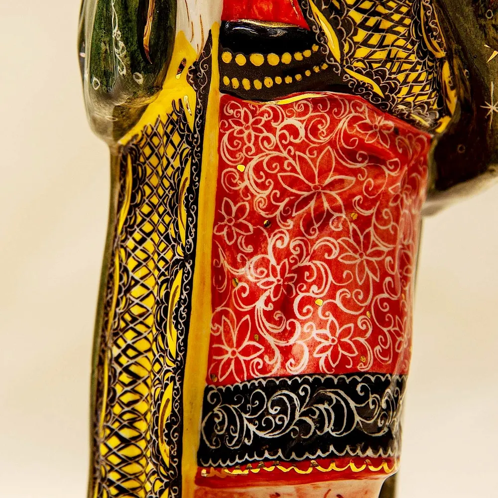 Авторская Коллекционная Фарфоровая Статуэтка «Старик Хаттабыч», Россия.