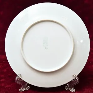 Антикварная Коллекционная Фарфоровая Чайная Тройка «Цветочный орнамент» , Schirnding Porzellan A.G. Германия 1909 - 1925 годы.