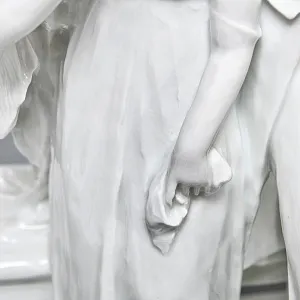 Антикварная Фарфоровая статуэтка «Дама с кавалером. Размолвка», ROSENTHAL Германия - 1926 год. 