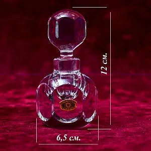 Редкость! Хрустальный Парфюмерный Флакон для духов «KATIA», VAL SAINT LAMBERT, Бельгия.