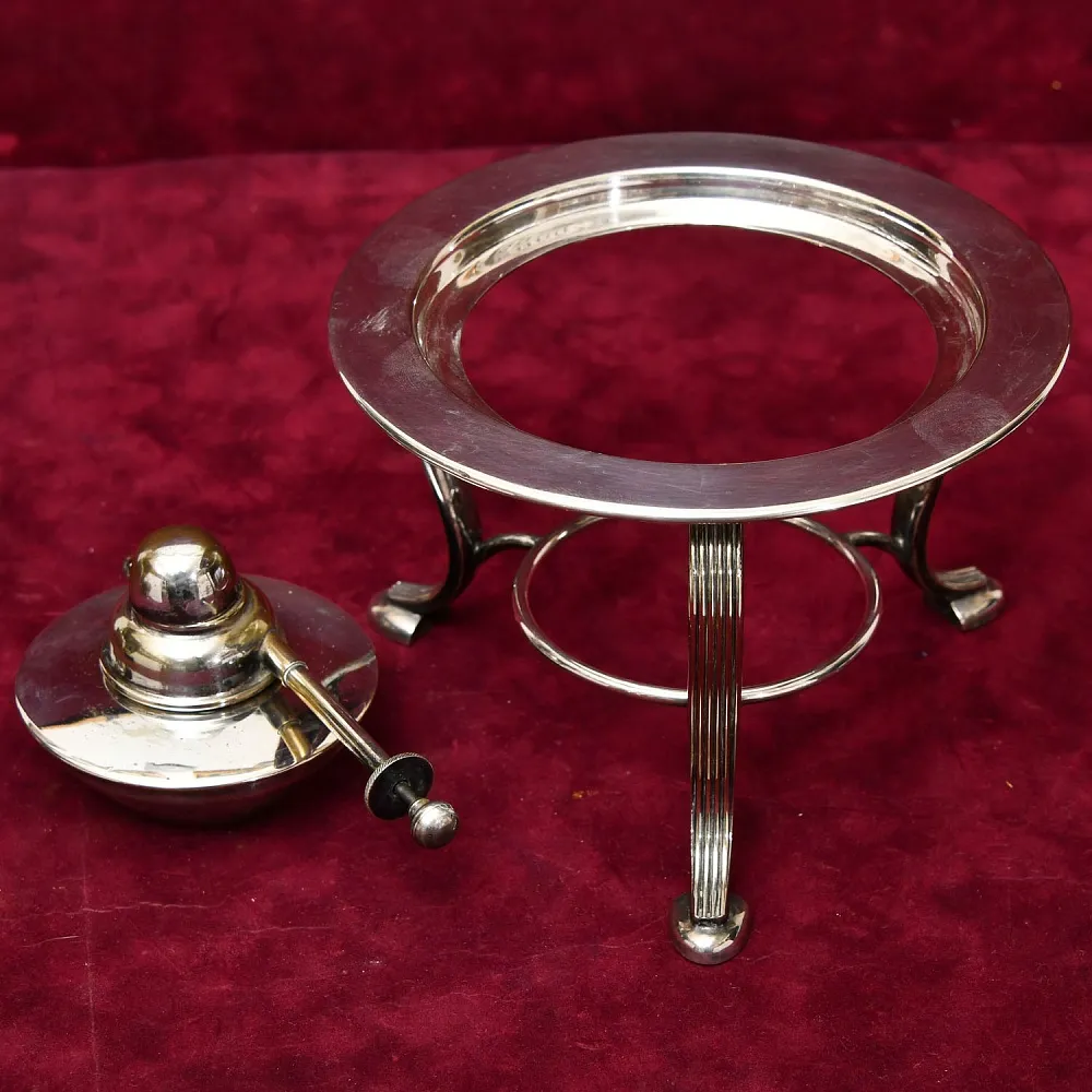 Винтажная Бульотка - Чайник - Запарник, Металл Silverplated, SHEFFIELD Англия.