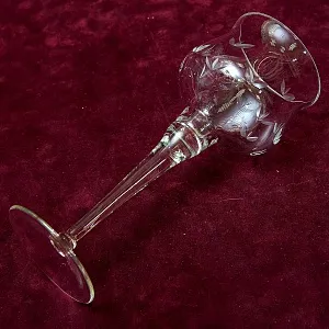 Редкость! Набор 6-ть Хрустальных Бокалов для вина, SCHONBORNER Германия, 40-е гг.