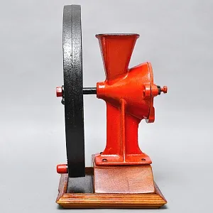 Большая Антикварная Чугунная Ручная Механическая Мельница - Кофемолка, Германия начало ХХ века. 