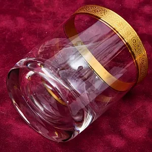 Хрустальные Бокалы для Виски - 4 шт. «Concorde», Theresienthal Германия, середина ХХ века.