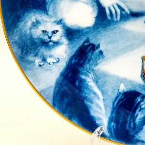 Коллекционная Тарелка - Блюдо «МАЛЕНЬКИЙ МУК» Фарфор, MEISSEN / МЕЙСЕН Германия -1986 год.