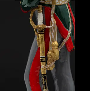 Коллекционная Авторская Статуэтка «Генералы Отечественной Войны 1812 года - Аракчеев А.А.», фарфор, Россия. 