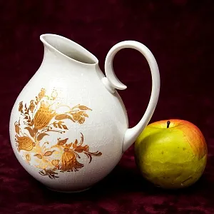 Коллекционный Авторский Фарфоровый Кувшин «Золотой сад» ROSENTHAL, Германия.