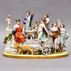 Редкость! Коллекционная Фарфоровая статуэтка «ТРИУМФ», Scheibe-Alsbach Германия, 1962 - 1972 годы. 