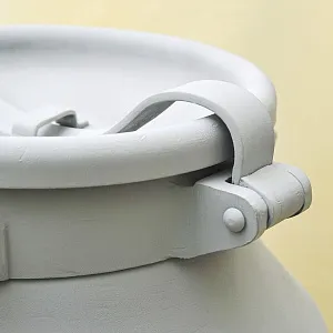 Авторская Картина на Винтажном Бидоне «Паровоз, Перрон и Любовь» - «Зонтичница» или Ёмкость - для хранения зонтов и тростей .