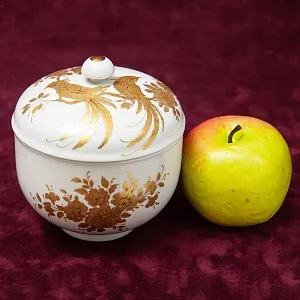 Редкая Авторская Фарфоровая Шкатулка «Райские птицы». KAISER, Германия -1970 год.