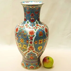 Большая Напольная Коллекционная Ваза «Wihan» фарфор KAISER Германия Н-45см.