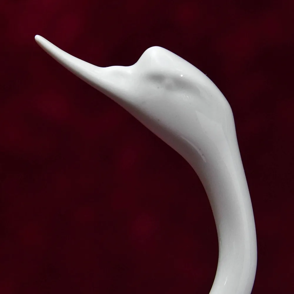 Коллекционная Фарфоровая статуэтка «Белый Лебедь», HEREND, Венгрия, 80-е годы ХХ века.