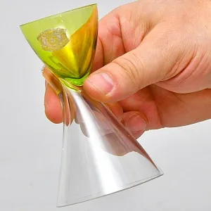 Редкость!!! Набор - Хрустальные Рюмки «Перевёртыши», VAL SAINT LAMBERT Бельгия, cередина ХХ в.