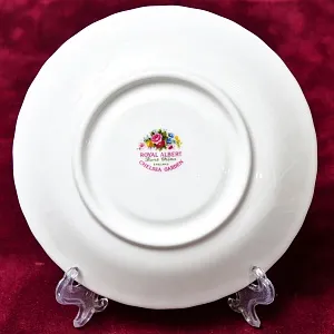 Коллекционная Фарфоровая Чайная пара «Сад в Челси», ROYAL ALBERT Англия, вторая половина ХХ века.