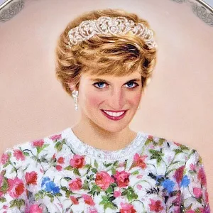 Коллекционная Тарелка «Диана. Настоящая Принцесса» Фарфор США - 1997 год.