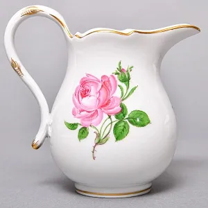 Фарфоровый Чайный Сервиз «РОЗА Мейсена» на 6-ть персон, MEISSEN / МЕЙСЕН Германия. 