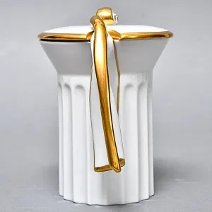  Фарфоровый Кофейный сервиз тет-а-тет «Греческие колонны» 8 предметов, Furstenberg Германия.